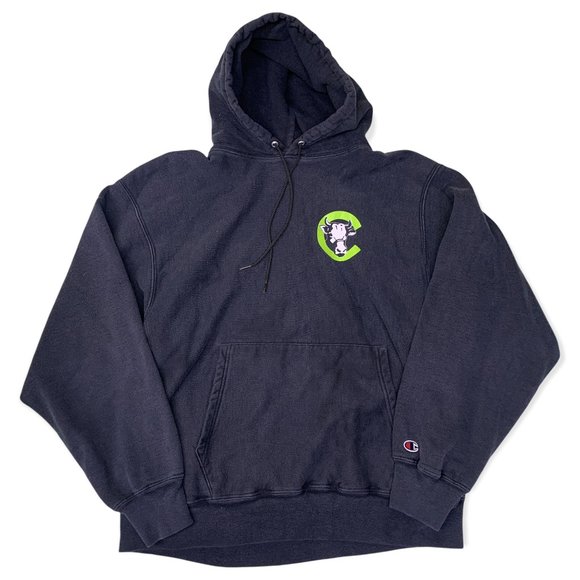 Champion Other - Champion Premium Reverse Weave Hoodie Sweatshirt Gray Cow Pocket Mens Size XL